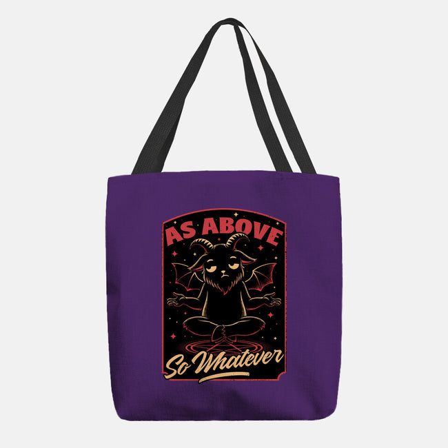 Baphomet Whatever Funny-None-Basic Tote-Bag-Studio Mootant