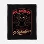 Baphomet Whatever Funny-None-Fleece-Blanket-Studio Mootant
