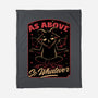 Baphomet Whatever Funny-None-Fleece-Blanket-Studio Mootant