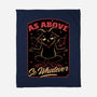 Baphomet Whatever Funny-None-Fleece-Blanket-Studio Mootant