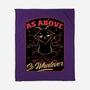 Baphomet Whatever Funny-None-Fleece-Blanket-Studio Mootant