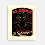 Baphomet Whatever Funny-None-Stretched-Canvas-Studio Mootant