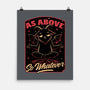 Baphomet Whatever Funny-None-Matte-Poster-Studio Mootant