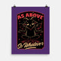 Baphomet Whatever Funny-None-Matte-Poster-Studio Mootant