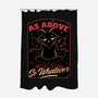 Baphomet Whatever Funny-None-Polyester-Shower Curtain-Studio Mootant
