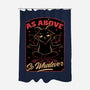 Baphomet Whatever Funny-None-Polyester-Shower Curtain-Studio Mootant