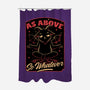 Baphomet Whatever Funny-None-Polyester-Shower Curtain-Studio Mootant
