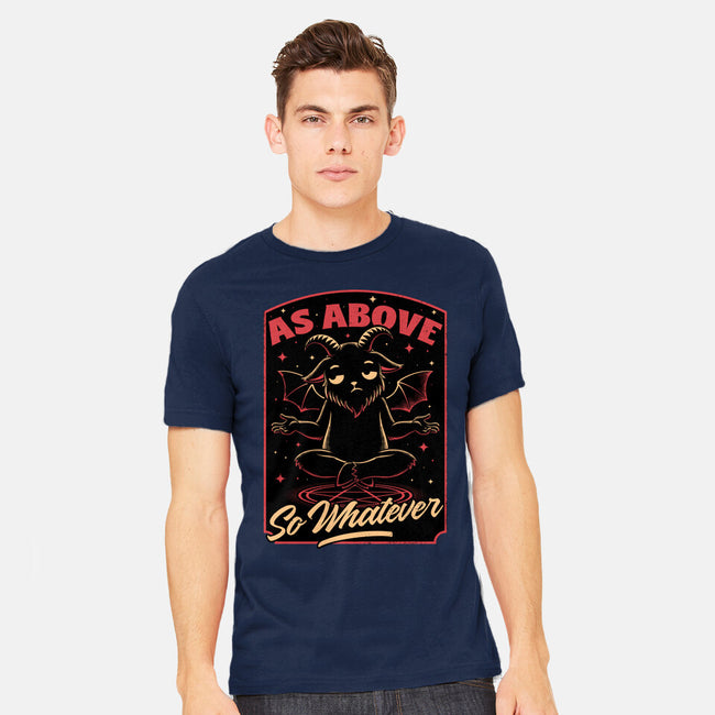 Baphomet Whatever Funny-Mens-Heavyweight-Tee-Studio Mootant