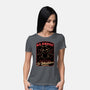 Baphomet Whatever Funny-Womens-Basic-Tee-Studio Mootant