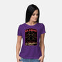 Baphomet Whatever Funny-Womens-Basic-Tee-Studio Mootant