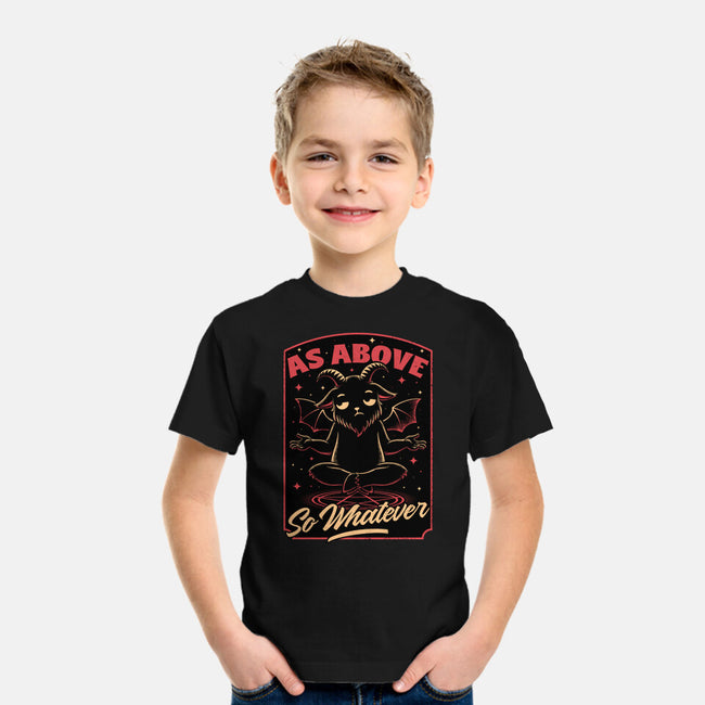 Baphomet Whatever Funny-Youth-Basic-Tee-Studio Mootant