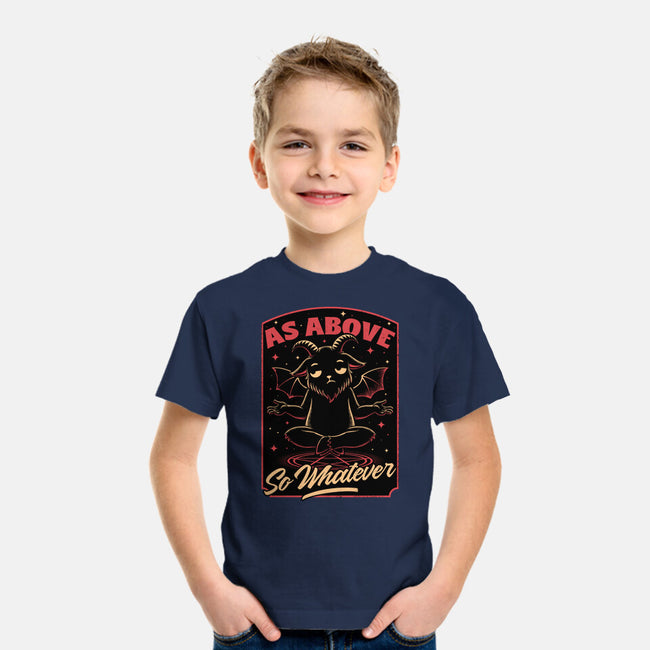 Baphomet Whatever Funny-Youth-Basic-Tee-Studio Mootant
