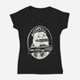 This Is An Outrage Save The Queen-Womens-V-Neck-Tee-dandingeroz