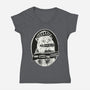 This Is An Outrage Save The Queen-Womens-V-Neck-Tee-dandingeroz