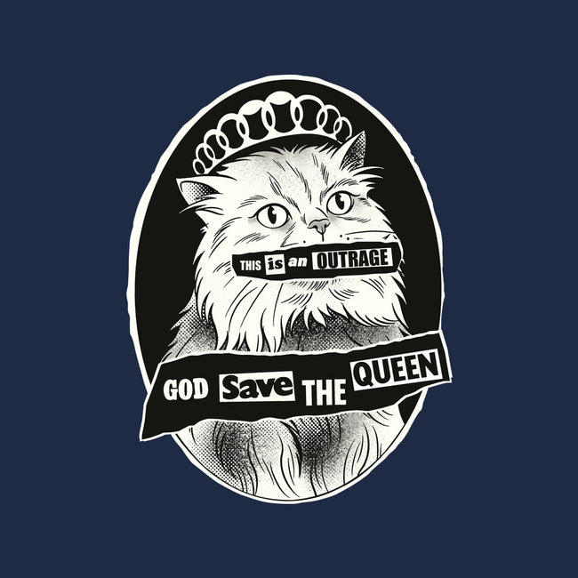 This Is An Outrage Save The Queen-Womens-Racerback-Tank-dandingeroz