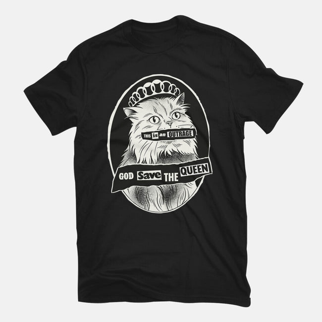 This Is An Outrage Save The Queen-Mens-Heavyweight-Tee-dandingeroz