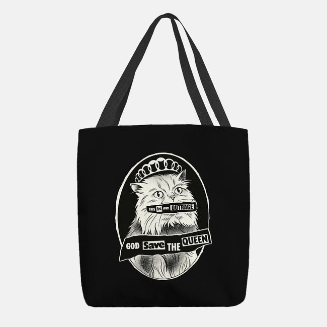 This Is An Outrage Save The Queen-None-Basic Tote-Bag-dandingeroz
