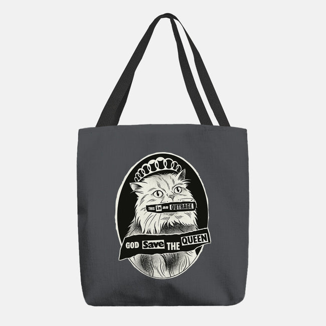 This Is An Outrage Save The Queen-None-Basic Tote-Bag-dandingeroz