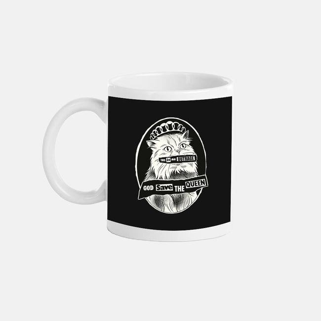 This Is An Outrage Save The Queen-None-Mug-Drinkware-dandingeroz