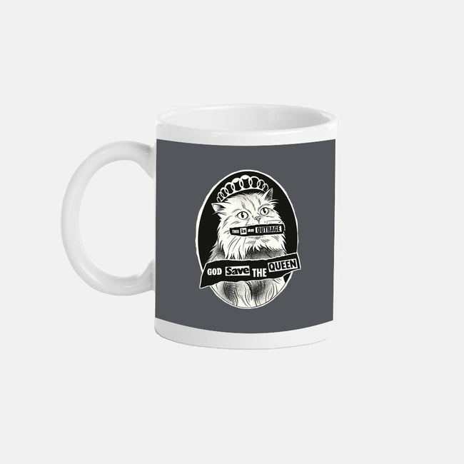 This Is An Outrage Save The Queen-None-Mug-Drinkware-dandingeroz