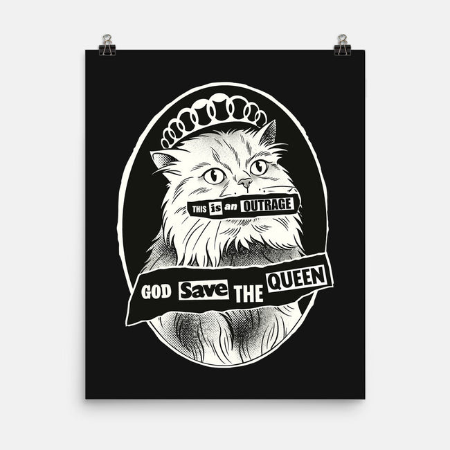 This Is An Outrage Save The Queen-None-Matte-Poster-dandingeroz