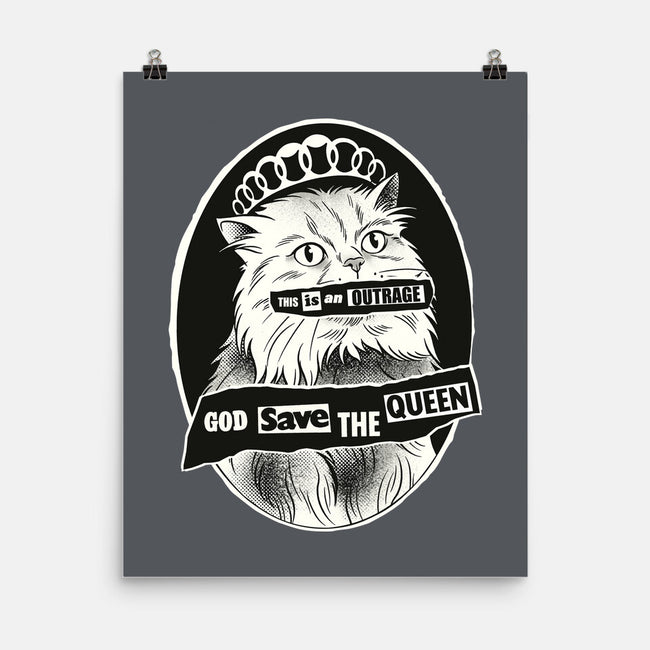 This Is An Outrage Save The Queen-None-Matte-Poster-dandingeroz