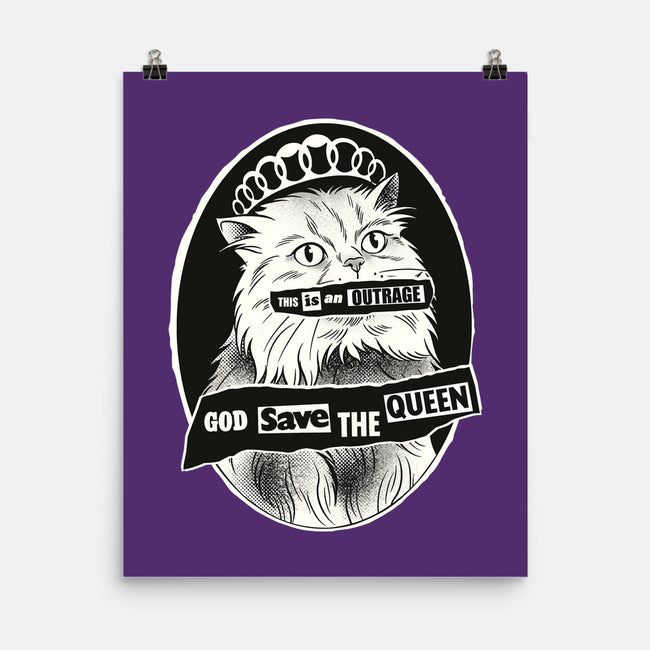This Is An Outrage Save The Queen-None-Matte-Poster-dandingeroz