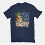 We're All Cats Here-Mens-Heavyweight-Tee-Loobs