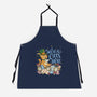 We're All Cats Here-Unisex-Kitchen-Apron-Loobs