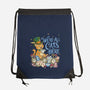 We're All Cats Here-None-Drawstring-Bag-Loobs
