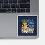 We're All Cats Here-None-Glossy-Sticker-Loobs