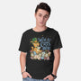 We're All Cats Here-Mens-Basic-Tee-Loobs