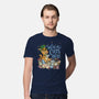We're All Cats Here-Mens-Premium-Tee-Loobs