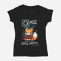 Once Upon A Time-Womens-V-Neck-Tee-Vallina84