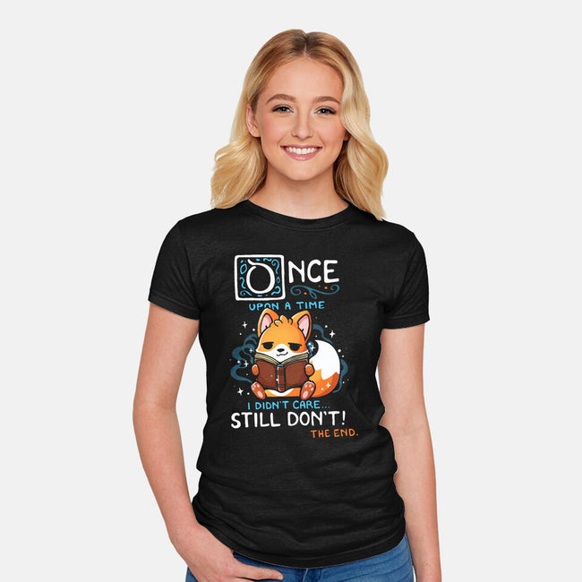 Once Upon A Time-Womens-Fitted-Tee-Vallina84