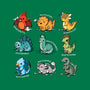 Dinosaurs Cute-Womens-Fitted-Tee-Vallina84