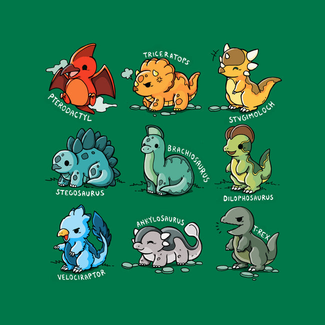 Dinosaurs Cute-None-Adjustable Tote-Bag-Vallina84