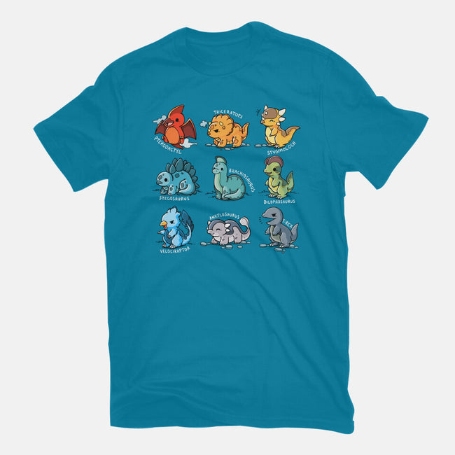 Dinosaurs Cute-Mens-Basic-Tee-Vallina84