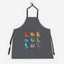 Dinosaurs Cute-Unisex-Kitchen-Apron-Vallina84