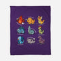 Dinosaurs Cute-None-Fleece-Blanket-Vallina84