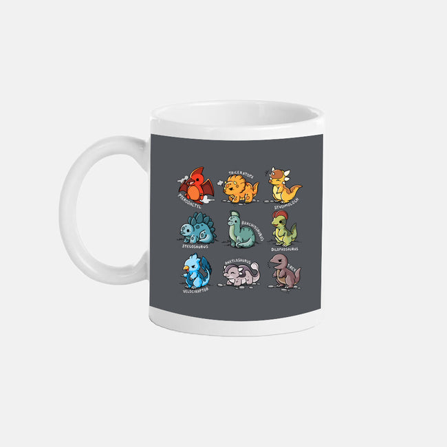 Dinosaurs Cute-None-Mug-Drinkware-Vallina84