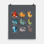 Dinosaurs Cute-None-Matte-Poster-Vallina84