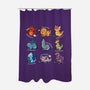 Dinosaurs Cute-None-Polyester-Shower Curtain-Vallina84