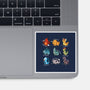 Dinosaurs Cute-None-Glossy-Sticker-Vallina84