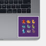 Dinosaurs Cute-None-Glossy-Sticker-Vallina84