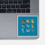 Dinosaurs Cute-None-Glossy-Sticker-Vallina84