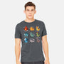 Dinosaurs Cute-Mens-Heavyweight-Tee-Vallina84