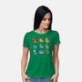 Dinosaurs Cute-Womens-Basic-Tee-Vallina84