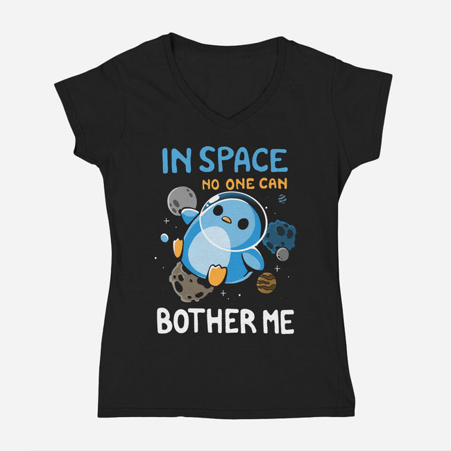 Bother Me-Womens-V-Neck-Tee-Vallina84