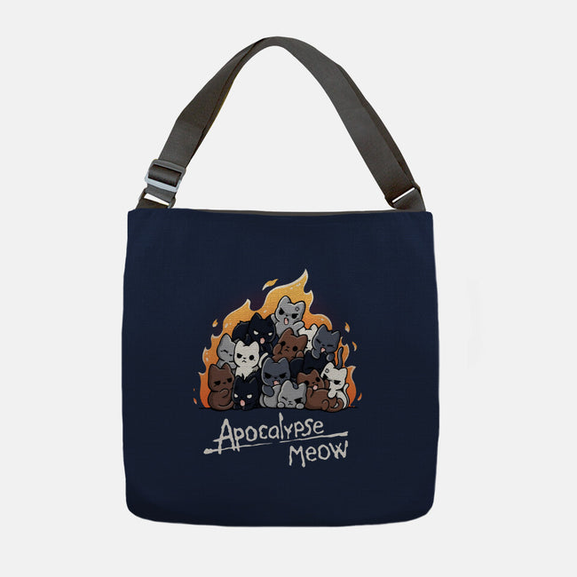 The Apocalypse Meow-None-Adjustable Tote-Bag-Vallina84